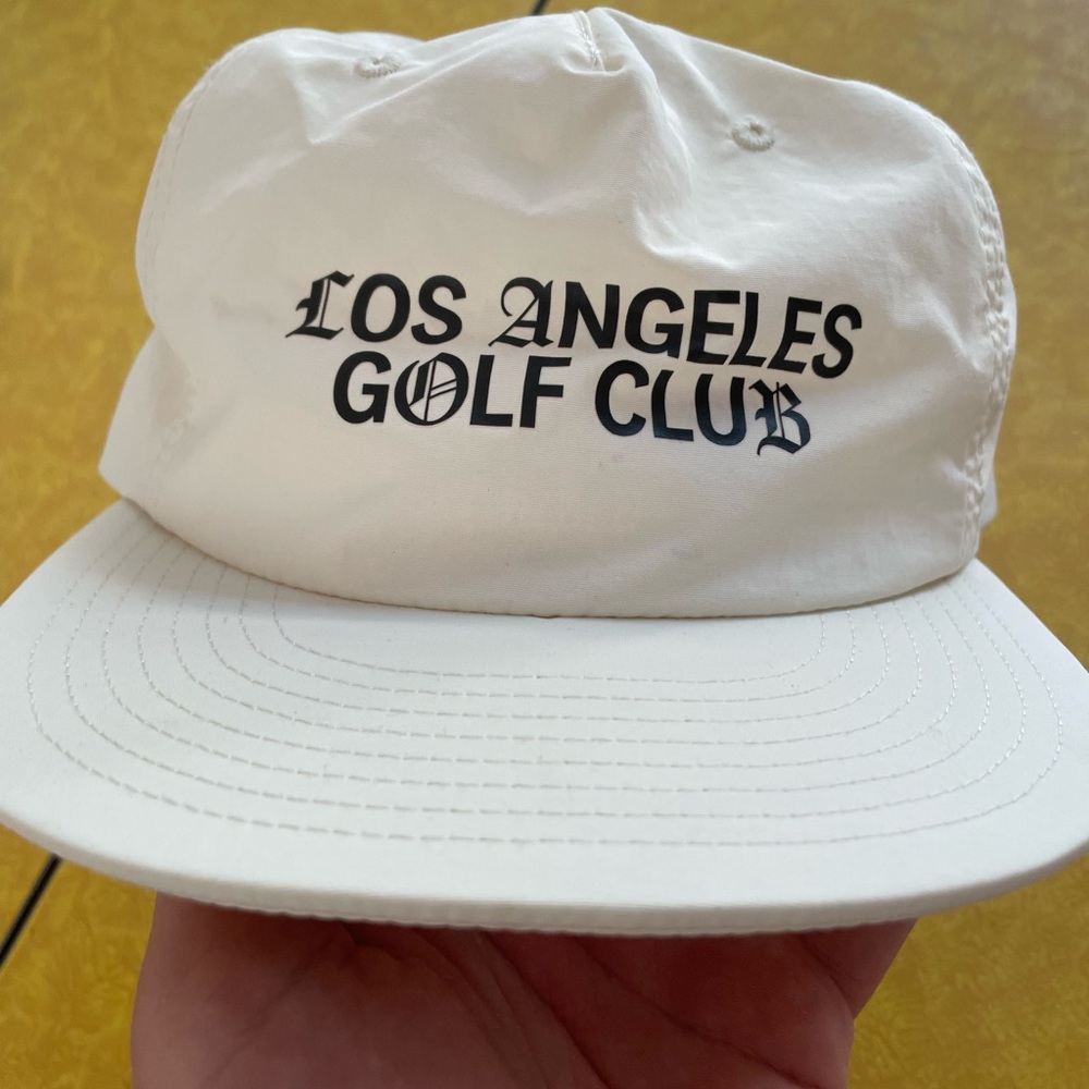 Los Angeles Golf Club White Logo Hat